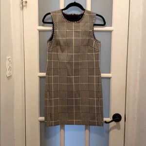 Plaid theory mini dress